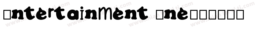 Entertainment One字体转换